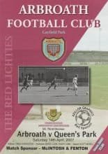 Arbroath v Queen's Park  14-Apr-2007