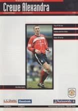 Crewe Alexandra v Queens Park Rangers 10-Apr-2001