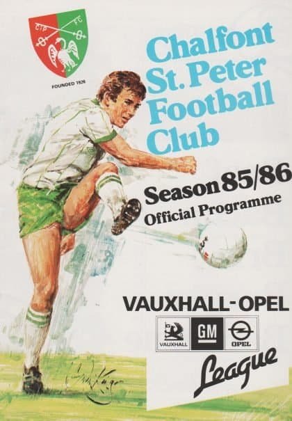 Chalfont St Peter v Queens Park Rangers 13-Aug-1985