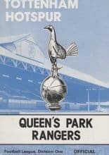 Tottenham Hotspur v Queens Park Rangers 14-Feb-1976