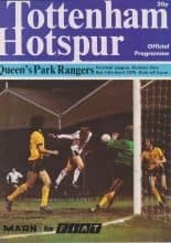 Tottenham Hotspur v Queens Park Rangers 14-Apr-1979