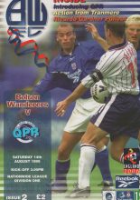 Bolton Wanderers v Queens Park Rangers  14-Aug-1999