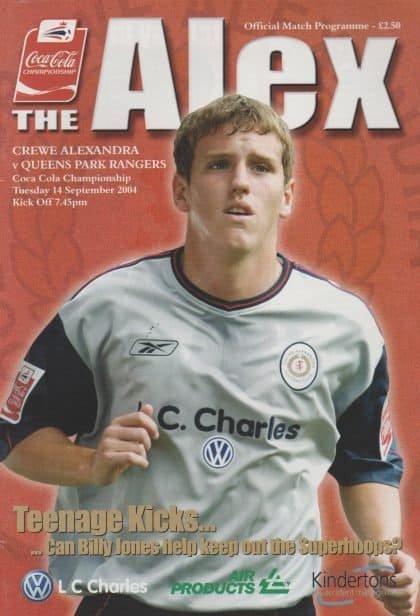Crewe Alexandra v Queens Park Rangers 14-Sep-2004