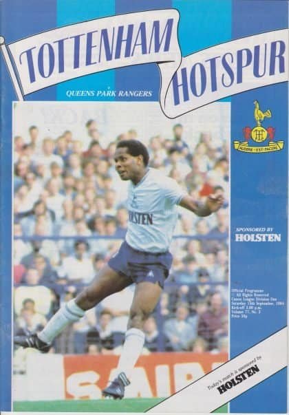 Tottenham Hotspur v Queens Park Rangers 15-Sep-1984