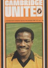 Cambridge United v Queens Park Rangers 19-Dec-1981
