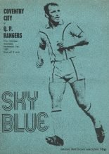 Coventry City v Queens Park Rangers 01-Nov-1975