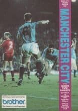 Manchester City v Queens Park Rangers 01-Dec-1990