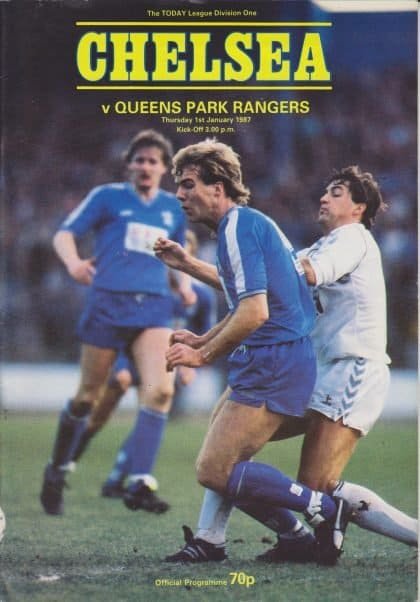 Chelsea v Queens Park Rangers 01-Jan-1987