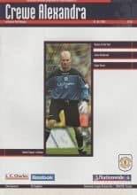 Crewe Alexandra v Queens Park Rangers 01-Jan-2001