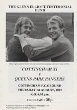 Cottingham XI v Queens Park Rangers 01-Aug-1985