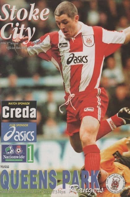 Stoke City v Queens Park Rangers 22-Feb-1997