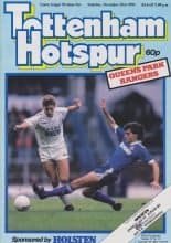 Tottenham Hotspur v Queens Park Rangers 23-Nov-1985