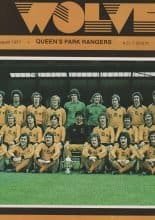 Wolverhampton Wanderers v Queens Park Rangers 23-Aug-1977
