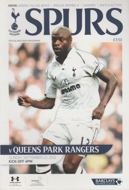 Tottenham Hotspur v Queens Park Rangers 23-Sep-2012