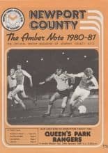 Newport County v Queen's Park Rangers 24-Jan-1981