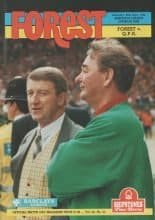 Nottingham Forest v Queens Park Rangers 25-Apr-1992