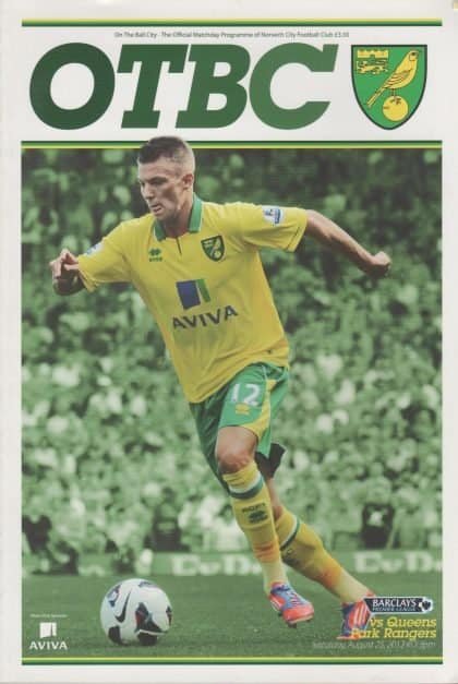 Norwich City v Queens Park Rangers 25-Aug-2012