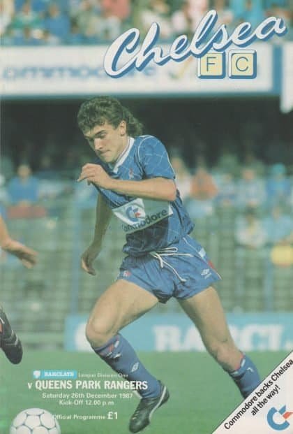 Chelsea v Queens Park Rangers 26-Dec-1987
