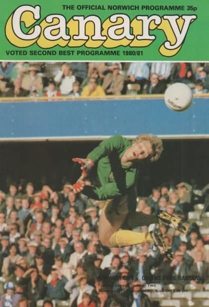 Norwich City v Queens Park Rangers 27-Feb-1982