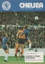 Chelsea v Queens Park Rangers 28-Dec-1974