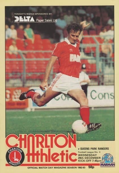 Charlton Athletic v Queens Park Rangers 29-Dec-1982