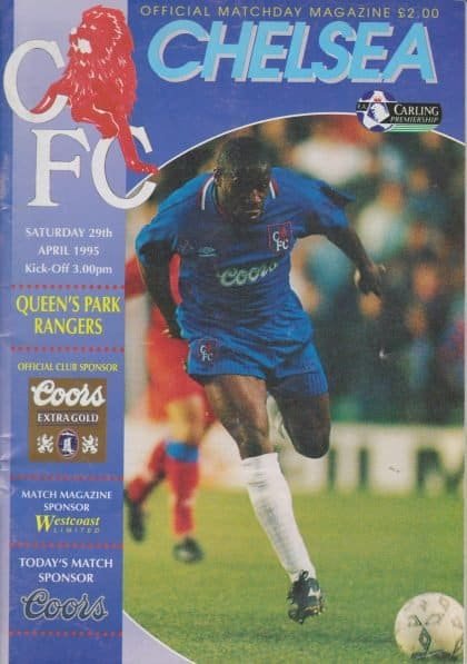 Chelsea v Queens Park Rangers 29-Apr-1995