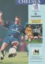Chelsea v Queens Park Rangers 29-Aug-1992