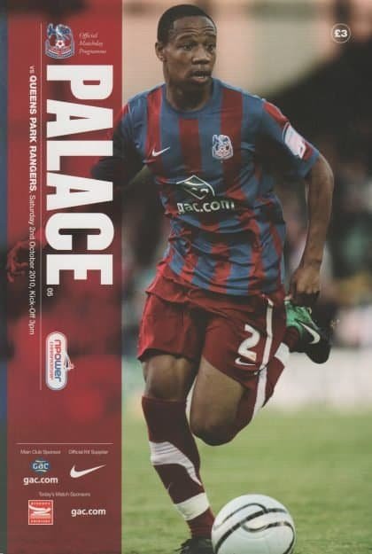 Crystal Palace v Queens Park Rangers 02-Oct-2010