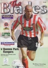 Sheffield United v Queens Park Rangers 30-Sep-2000