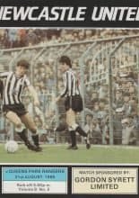 Newcastle United v Queens Park Rangers 31-Aug-1985