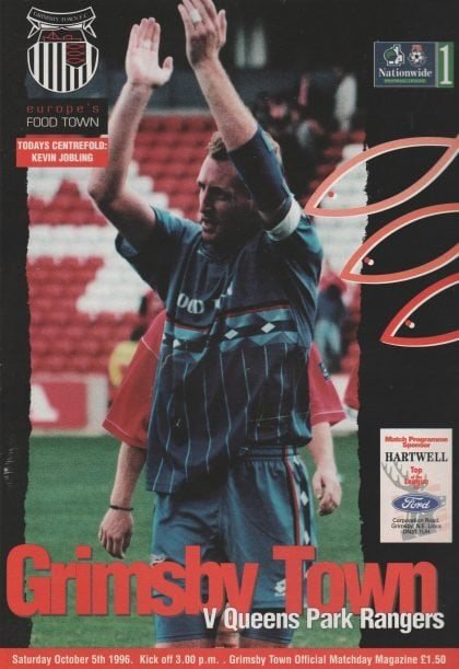 Grimsby Town v Queens Park Rangers 05-Oct-1996