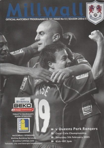 Millwall v Queens Park Rangers 05-Feb-2005