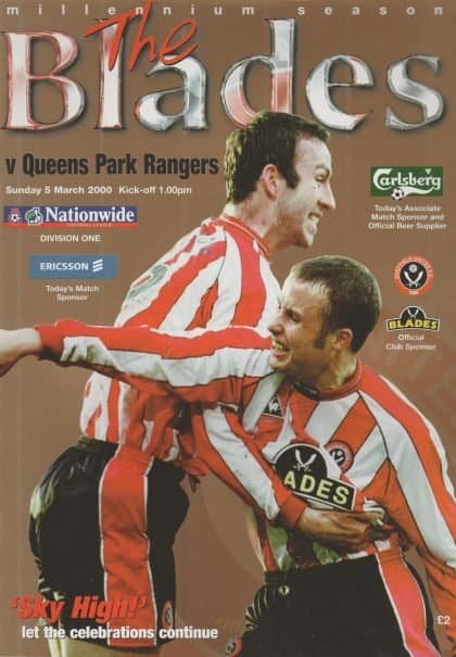 Sheffield United v Queens Park Rangers 05-Mar-2000