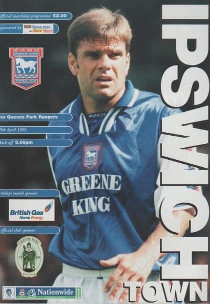 Ipswich Town v Queens Park Rangers 05-Apr-1999