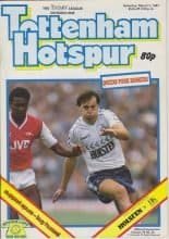 Tottenham Hotspur v Queens Park Rangers 07-Mar-1987
