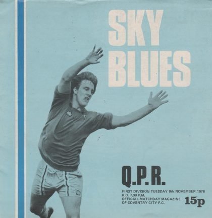 Coventry City v Queens Park Rangers 09-Jan-1976