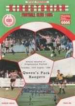 Kingstonian v Queens Park Rangers  14-Aug-1980