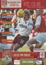 Northampton Town v Queens Park Rangers 08-Feb-2003