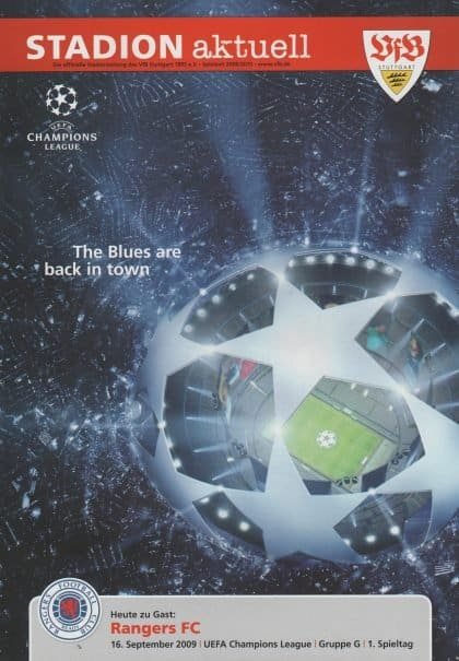 VFB Stuttgart v Glasgow Rangers 16-Sep-2009