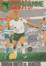 Durban United v Rangers (South Africa) 02-Jun-1968