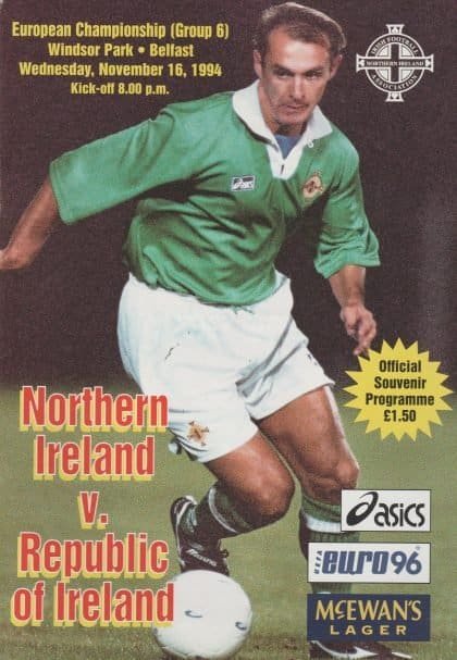 Northern Ireland v Republic of Ireland  16-Nov-1994