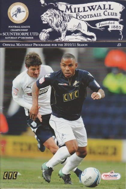 Millwall v Scunthorpe United 04-Dec-2010