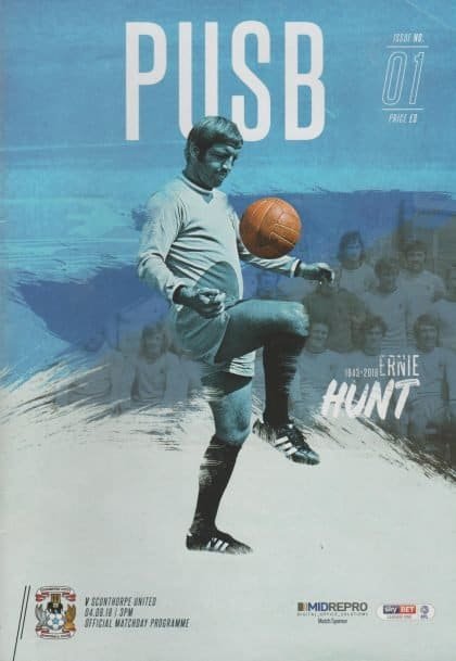 Coventry City v Scunthorpe United 04-Aug-2018