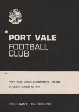 Port Vale v Scunthorpe United 07-Mar-1970