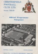 Chesterfield v Scunthorpe United 08-Apr-1969