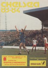 Chelsea v Sheffield Wednesday  21-Jan-1984