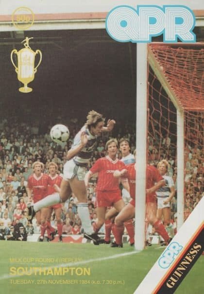 Queens Park Rangers v Southampton 27-Nov-1984