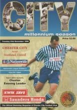 Chester v Southend United 23-Nov-1999