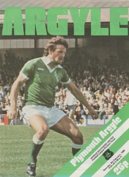 Plymouth Argyle v Southend United 22-Apr-1980