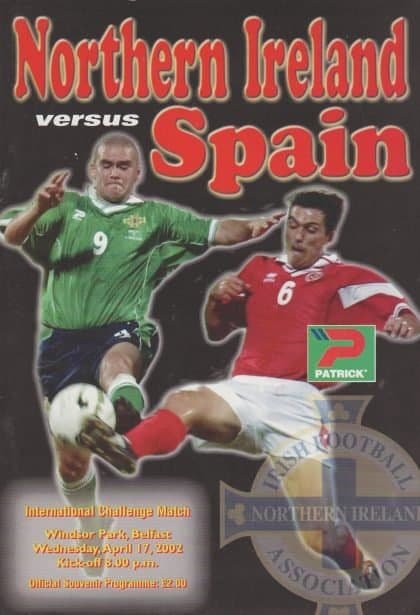Northern Ireland v Spain 17-Apr-2002